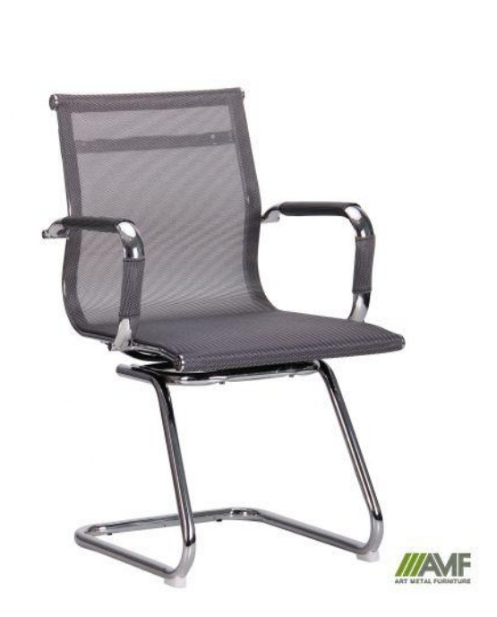 Крісло офісне AMF Slim Net CF (XH-633C) сірий (арт. 521221)